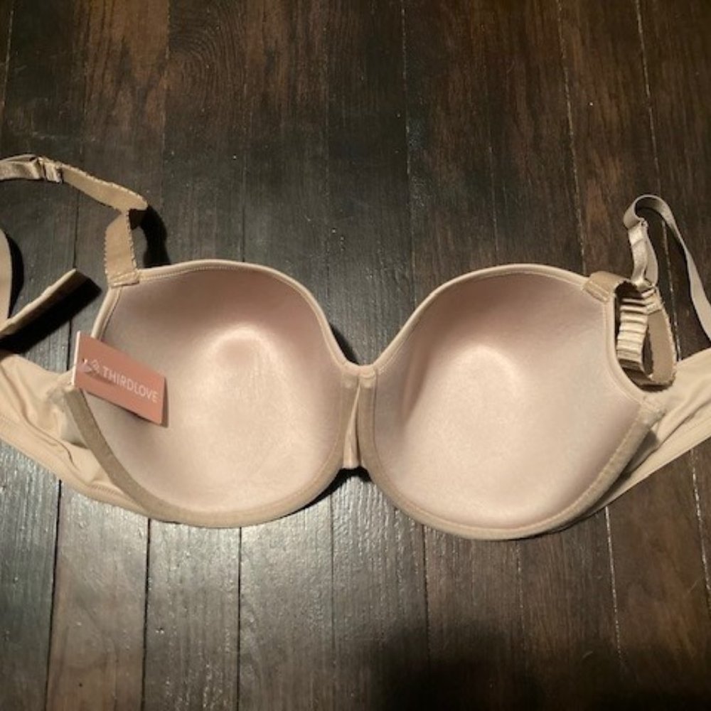 ThirdLove 24/7 Tshirt Bra TAN 38D